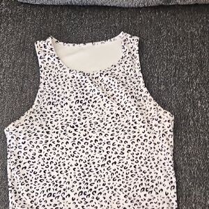 Leopard Print Sleeveless Top